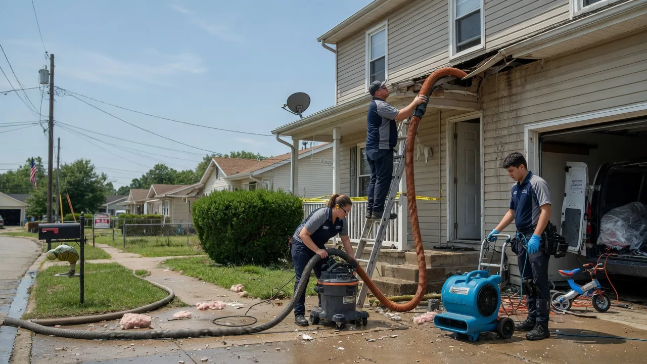 Water Damage Restoration in East Moline, IL near me